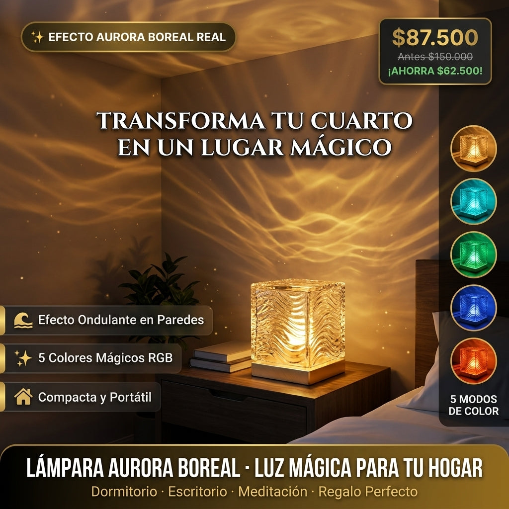 AuroGlow - Magia y Relajación en tu Habitación