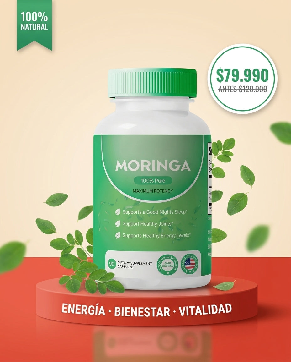 VitalMoringa - Energía y Bienestar 100% Natural