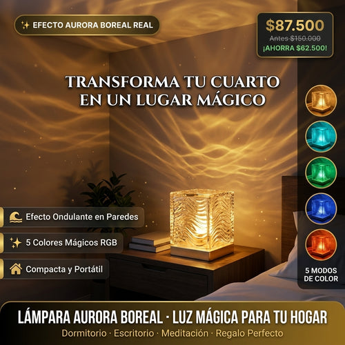 AuroGlow - Magia y Relajación en tu Habitación