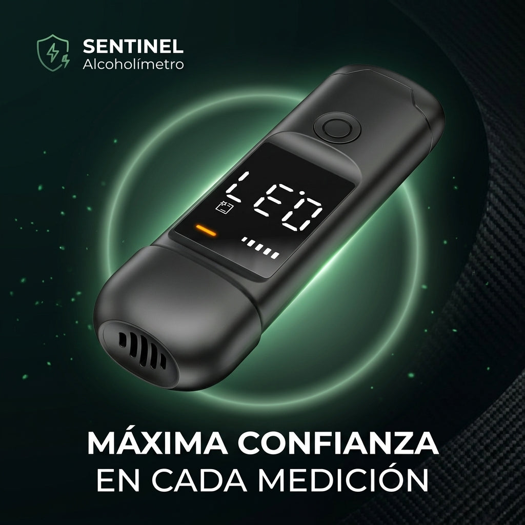 Alcoholimetro Portatil De Alta Precision