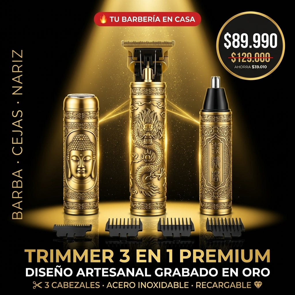 Trimmer 3 En 1 - Tu Cuidado Personal Completo en un Solo Dispositivo