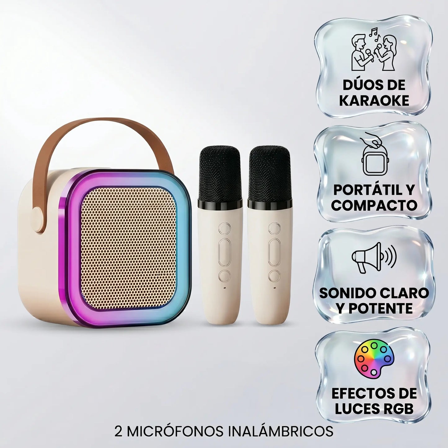 Mini Karaoke Pro - 2 MIC | Edición Dúo