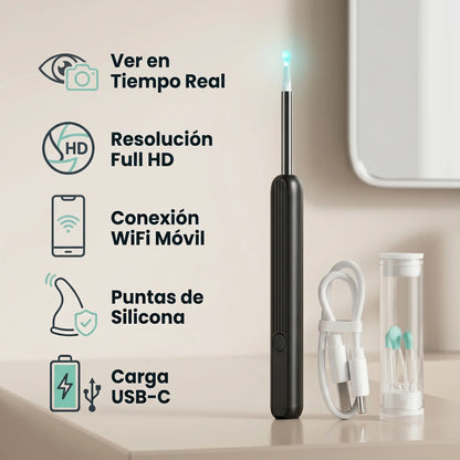 EarCam Pro | Limpiador De Oidos Inteligente