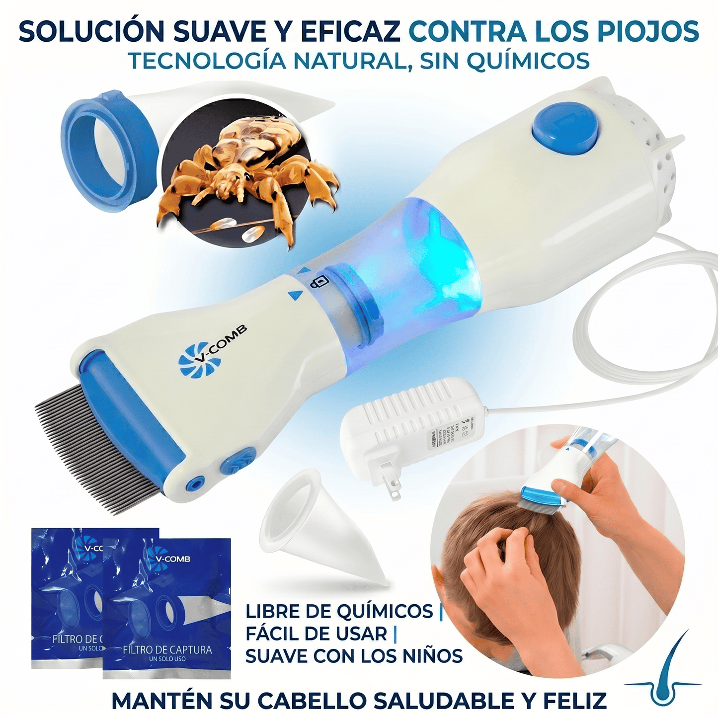 LiceVac - Adiós a los Piojos de Forma Rápida y Segura