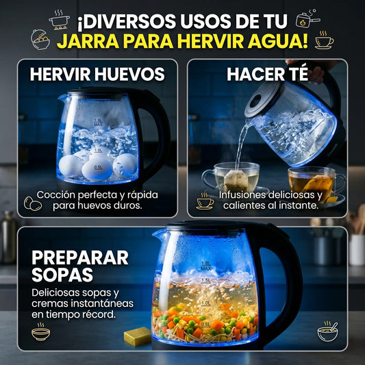 AquaPronto Pro 1.8L | Jarra Para Hervir Agua